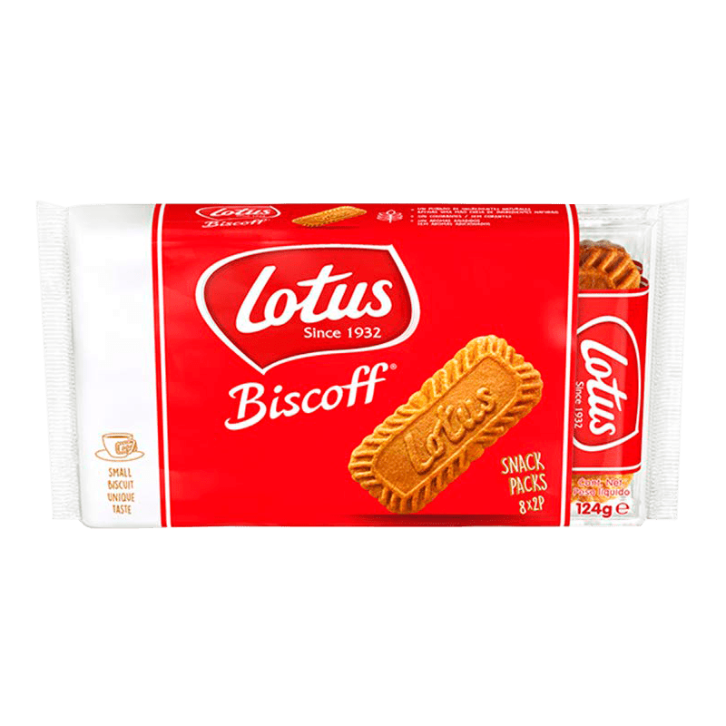 Biscoito Biscoff Lotus 124g