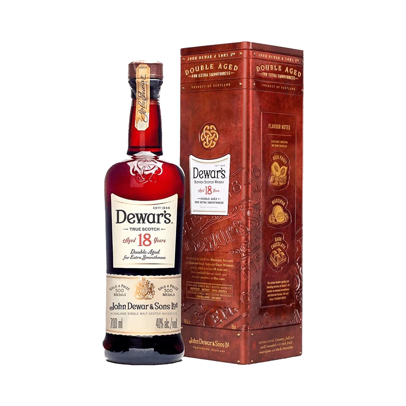ウイスキー Dewar's 18 Founder's Reserve 750ml Whisky Dewars 18 anos 750ml com lata personalizada