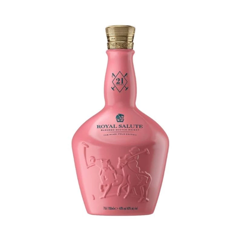 Whisky Royal Salute 21 Anos The Miami Polo Edition 700ml
