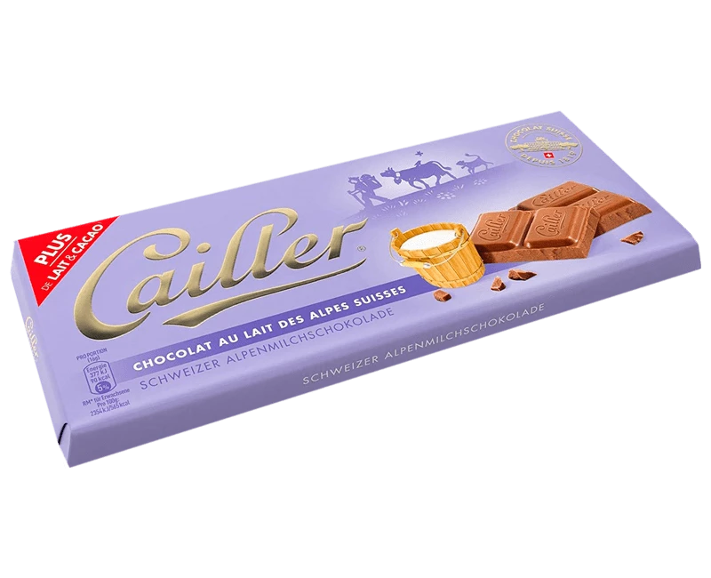 Chocolate Cailler Milk 100g