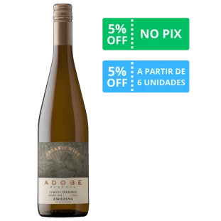 Vinho Adobe Reserva Gewurztraminer Orgânico 2020 750ml