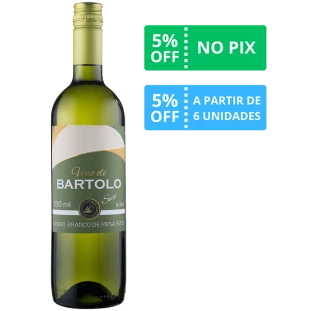 Vinho Bartolo Branco Seco 750ml