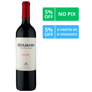 Vinho Benjamin Nieto Senetiner Malbec 2021 750ml