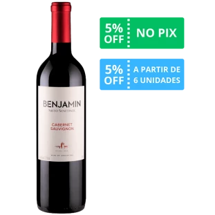 Vinho Benjamin Nieto Senetiner Cabernet Sauvignon 2021 750ml