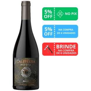 Vinho Caliterra Petreo Malbec 2020 750ml
