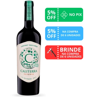 Vinho Caliterra Reserva Carmenere 2023 750ml