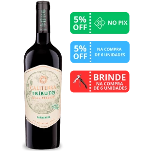 Vinho Caliterra Tributo Carmenere 2022 750ml