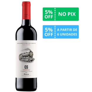 Vinho Carlos Serres Tempranillo 2018 750ml