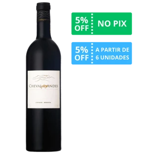 Vinho Cheval Des Andes 2017 750ml