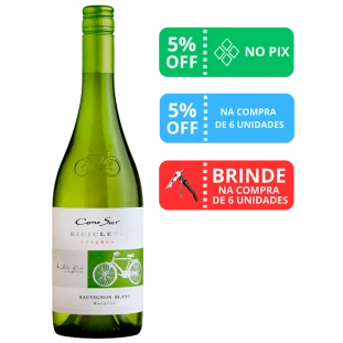 Vinho Cono Sur Bicicleta Reserva Sauvignon Blanc 2019 750ml