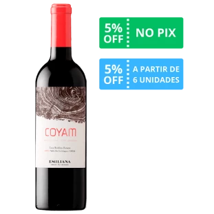 Vinho Emiliana Coyam Los Robles Estate Orgânico 2019 750ml