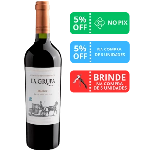 Vinho Fecovita La Grupa Malbec Seleccion 2021 750ml