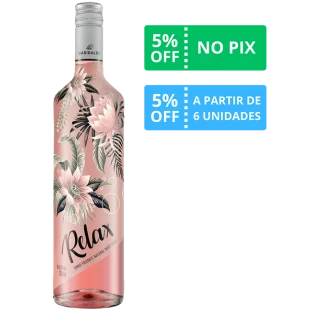 Vinho Frisante Relax Rosé Suave Garibaldi 750ml