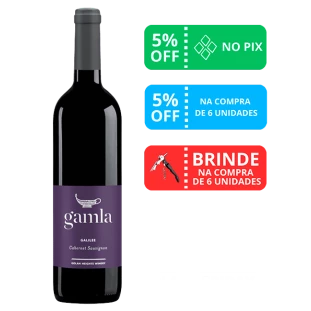 Vinho Gamla Cabernet Sauvignon 750ml