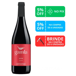 Vinho Gamla Syrah 750ml