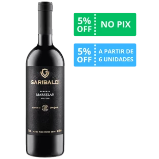 Vinho Garibaldi VG Marselan 750ml