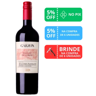Vinho Gárzon Estate Tannat De Corte 2020 750ml