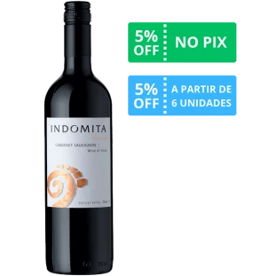 Vinho Indomita Varietal Cabernet Sauvignon 2020 750ml