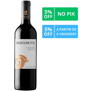 Vinho Indomita Varietal Carmenere 2020 750ml