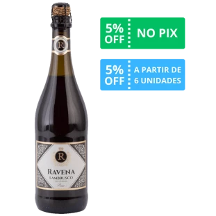 Vinho Lambrusco Ravena Rosso 750ml