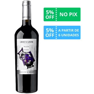 Vinho Lorenzo e Gaspar Gran Reserve Carmenere/Merlot 2020 750ml