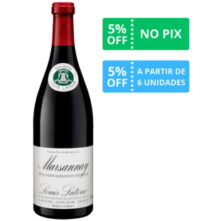 Vinho Louis Latour Marsannay Rouge 2018 750ml