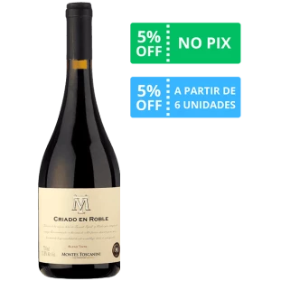 Vinho Montes Toscanini Criado Roble Blend 2019 750ml