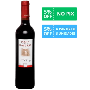 Vinho Porta Da Ravessa Alentejo Doc 2018 750ml