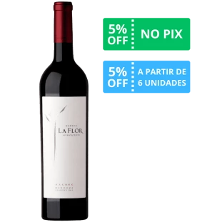 Vinho Pulenta La Flor Malbec 2020 750ml
