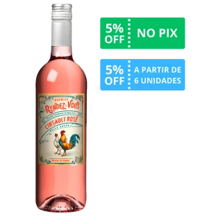 Vinho Rendez Vous Rosé 2021 750ml
