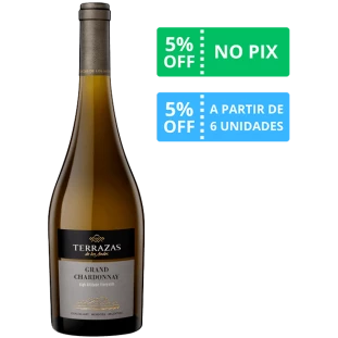 Vinho Terrazas Grand Reserva Chardonnay 2017 750ml