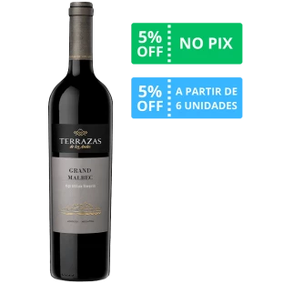 Vinho Terrazas Grand Reserva Malbec 2021 750ml