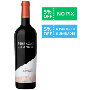 Vinho Terrazas Reserva Cabernet Sauvignon 2018 750ml